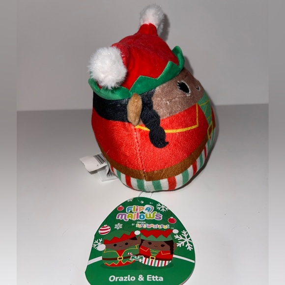 Etta the Elf and Orazlo the Elf 5" Flip A Mallow Squishmallows Christmas 2022! - Picture 7 of 9